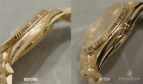 how to shine a rolex watch
